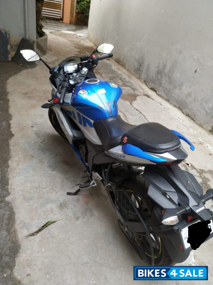 Moto Gp Triton Blue Suzuki Gixxer SF 250 BS6