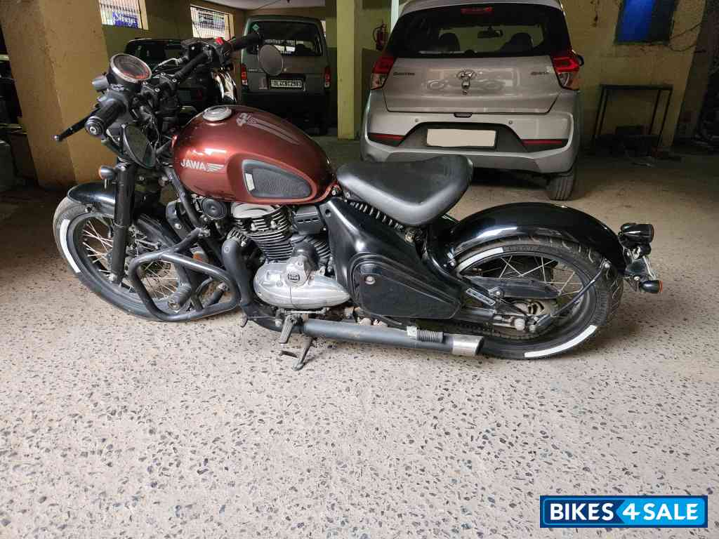 Mystic Copper Jawa 42 Bobber Dual Channel ABS