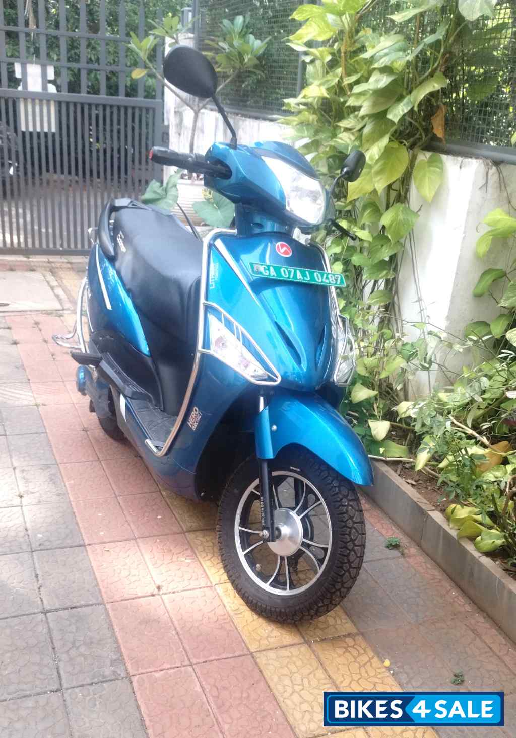 Electric Blue Hero Electric Optima CX Single Battery