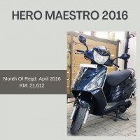 Hero Maestro Edge 2016 Model