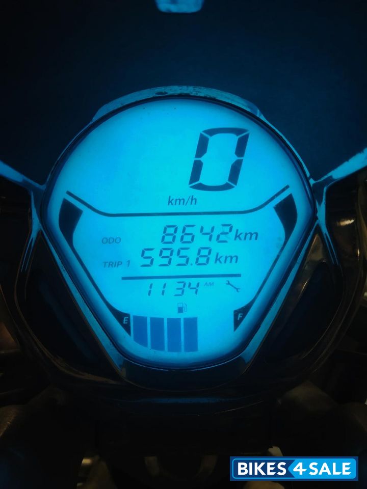 White Bajaj Avenger Cruise 220 BS6