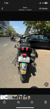 Black Bajaj Pulsar 150
