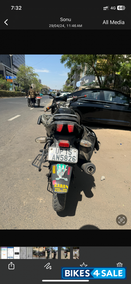 Black Bajaj Pulsar 150