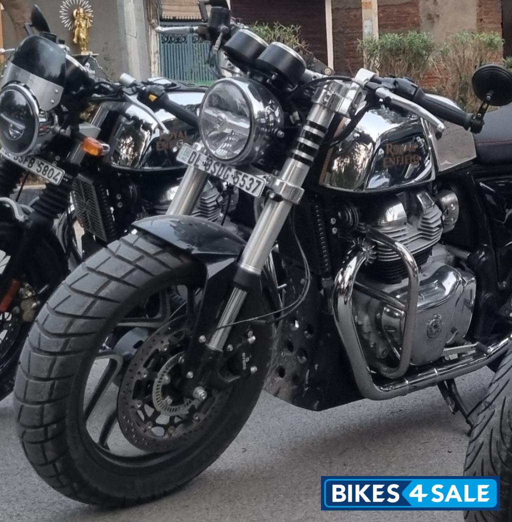 Mr. Clean (chrome) Royal Enfield Continental GT 650 Twin
