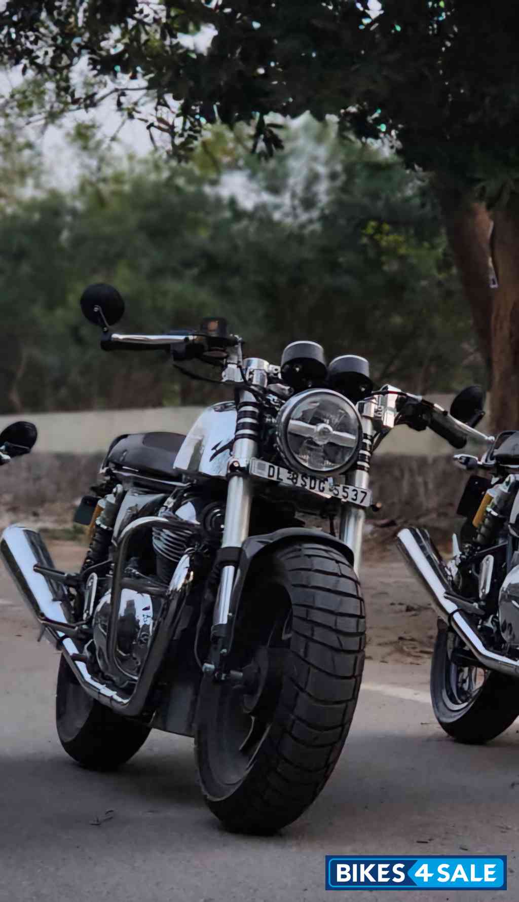 Mr. Clean (chrome) Royal Enfield Continental GT 650 Twin