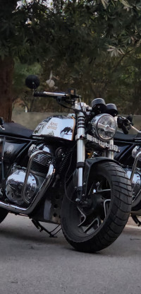 Mr. Clean (chrome) Royal Enfield Continental GT 650 Twin