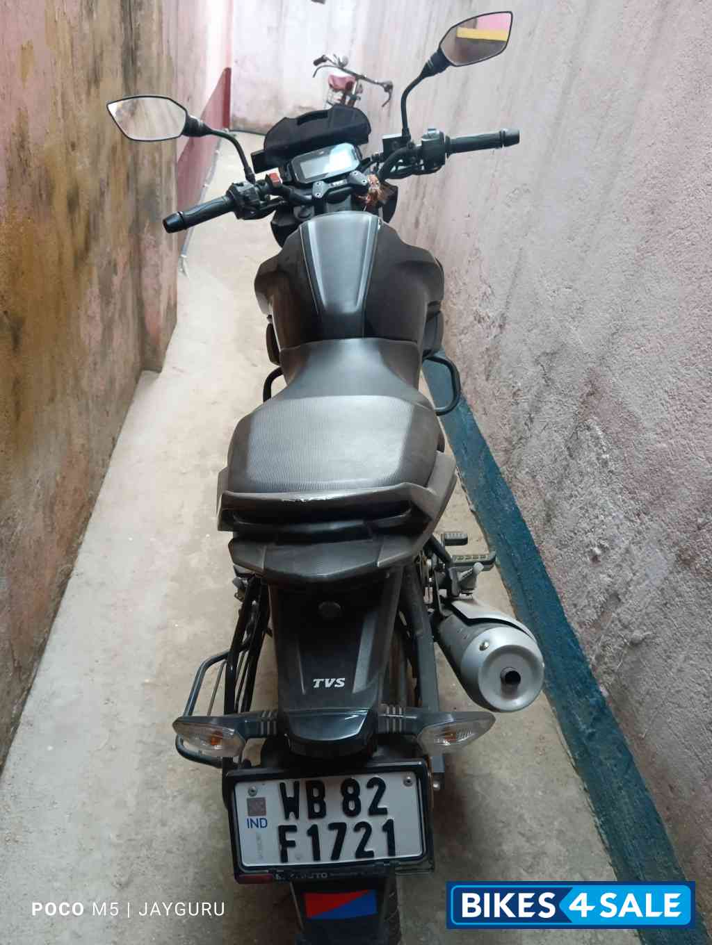 Wicked Black TVS Raider Split Seat