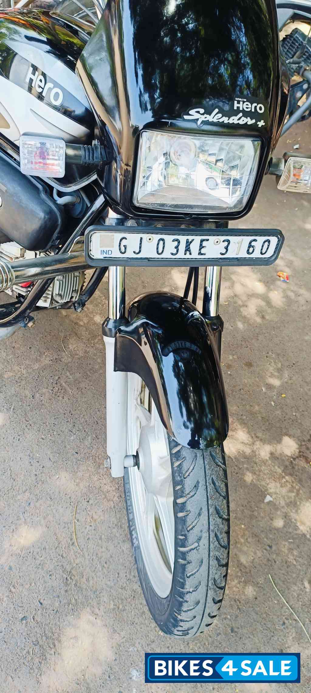 Black Hero Splendor Plus IBS i3s