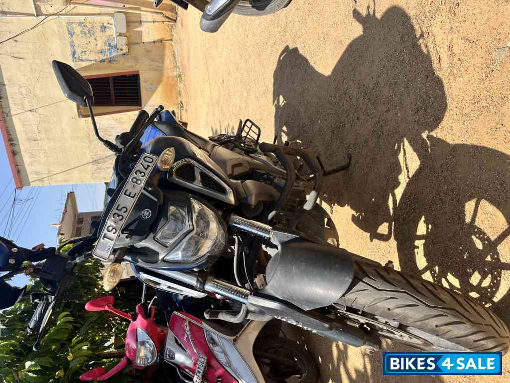 Mat Blue Yamaha FZ-S FI V3