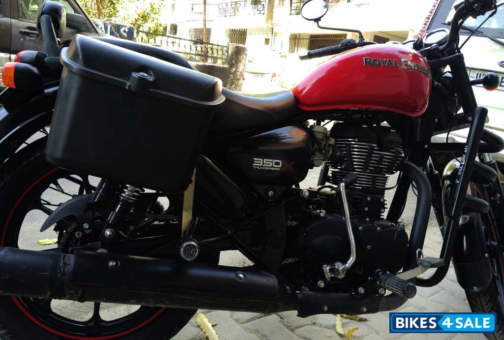 Red Royal Enfield Thunderbird X 350