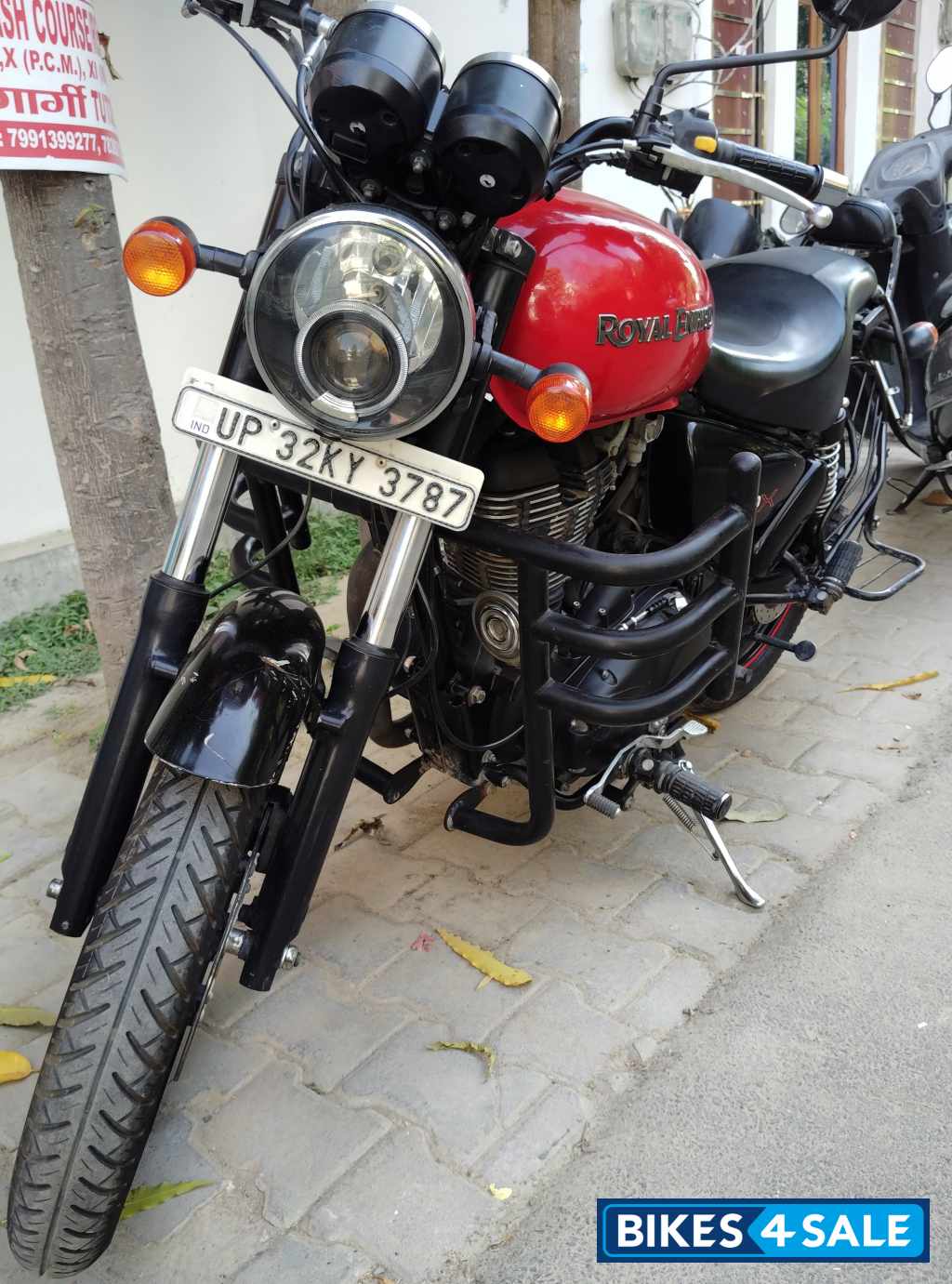 Red Royal Enfield Thunderbird X 350
