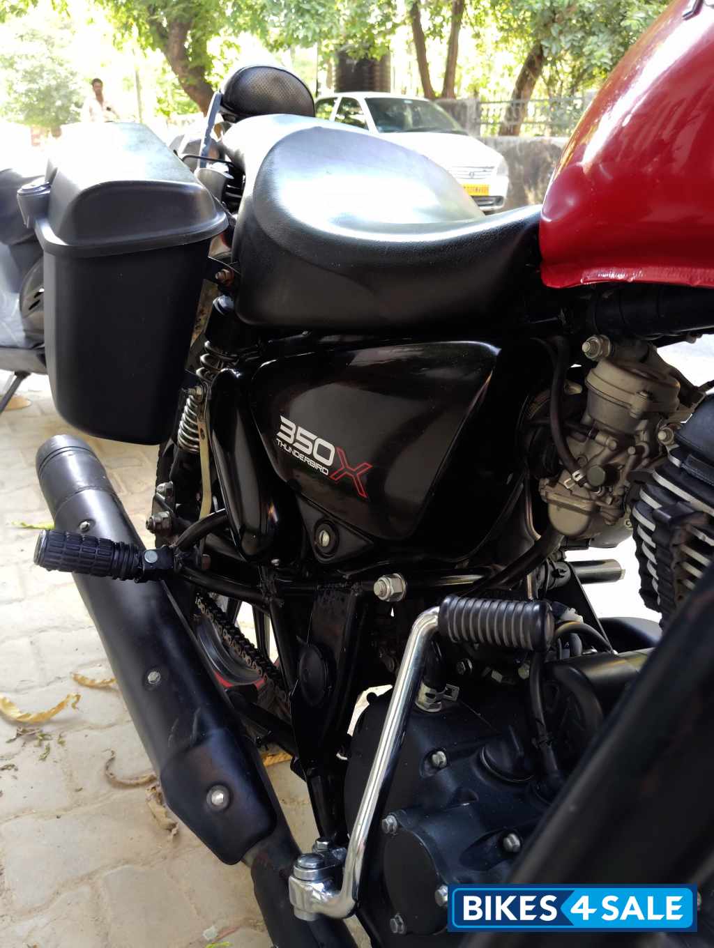 Red Royal Enfield Thunderbird X 350