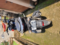 Grey Yamaha Aerox 155