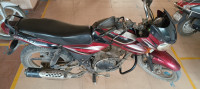 Flame Red Met Bajaj Discover DTSi 135