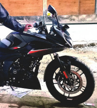 Black Bajaj Pulsar F250 Dual Channel ABS