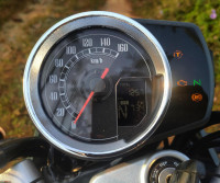 Black Honda CB350 DLX