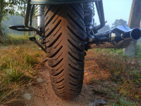 Black Honda CB350 DLX