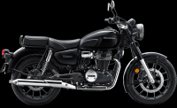 Black Honda CB350 DLX