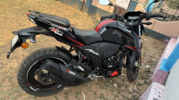 Black And Red TVS Apache RTR 200 4V ABS