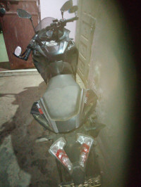 Grey Black Bajaj Pulsar RS 200 BS6