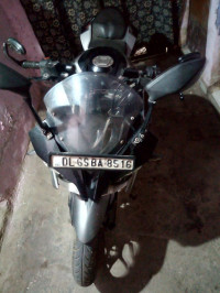 Grey Black Bajaj Pulsar RS 200 BS6