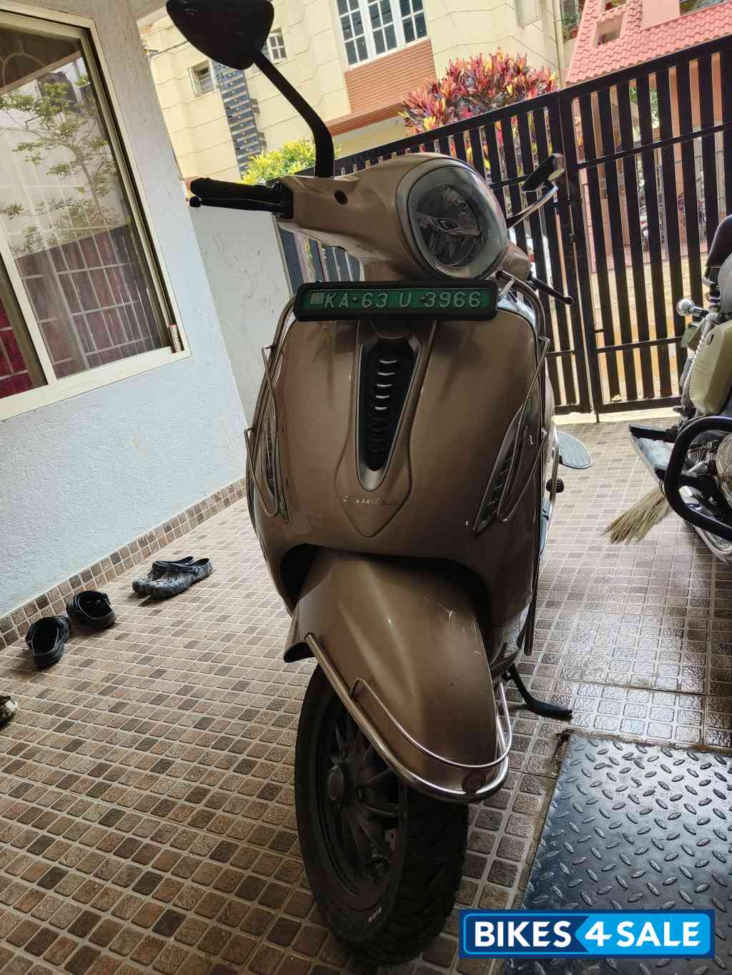 Hazelnut Bajaj Chetak Premium