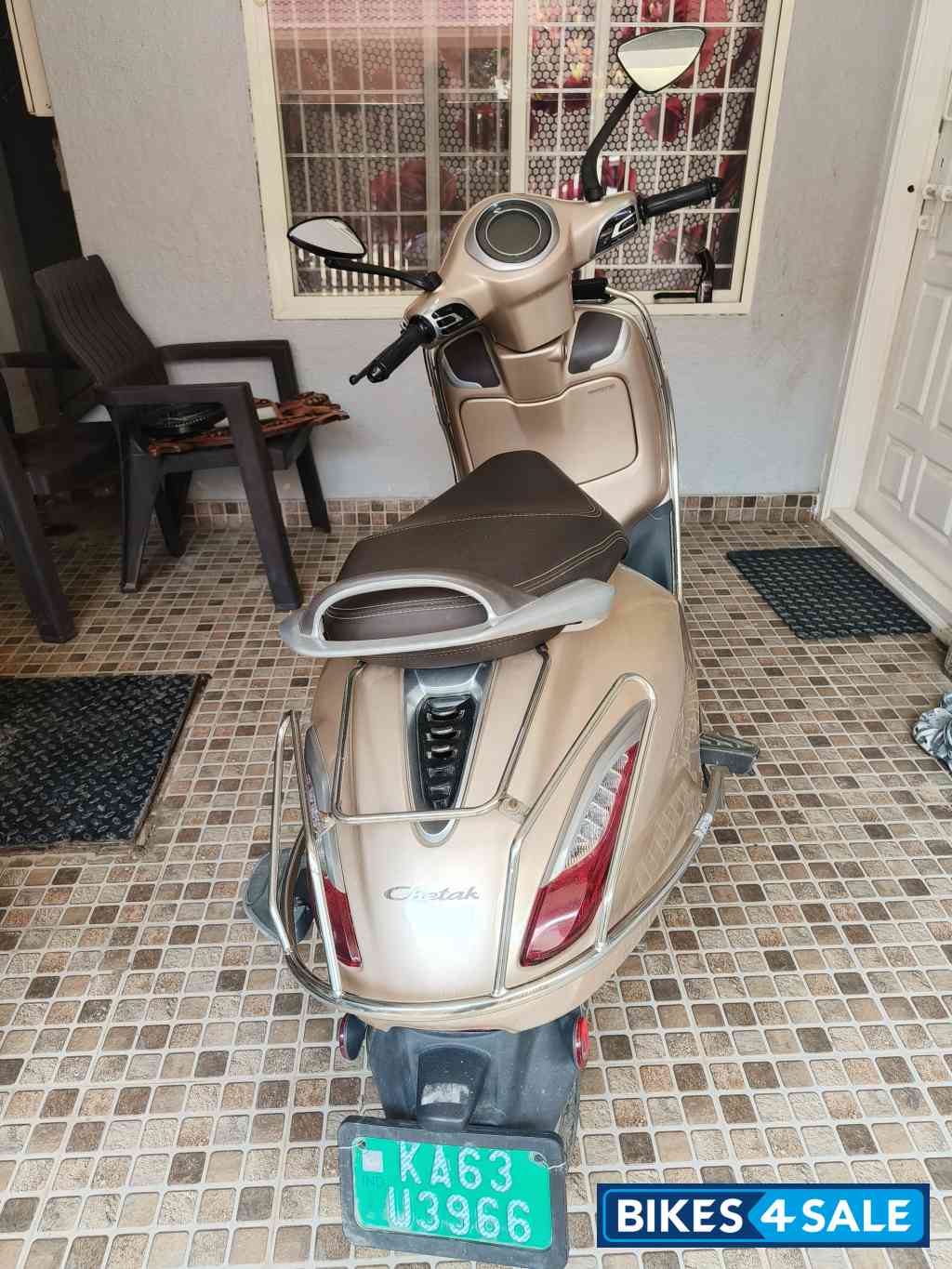 Hazelnut Bajaj Chetak Premium