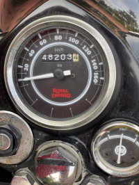 Black Royal Enfield Bullet Standard 500