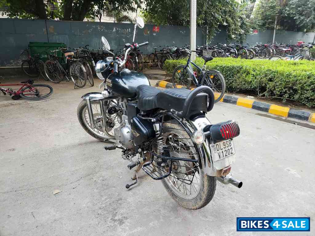 Green Black Royal Enfield Bullet 350 Twinspark