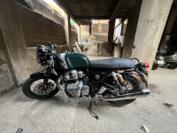 British Green Royal Enfield Continental GT 650