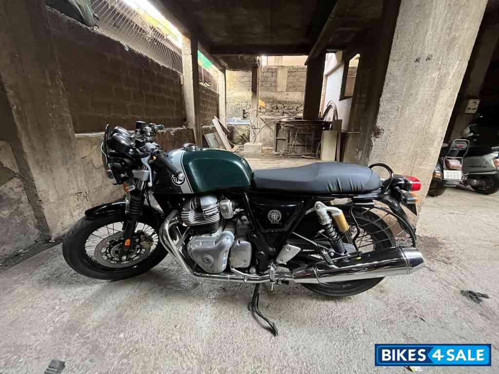British Green Royal Enfield Continental GT 650