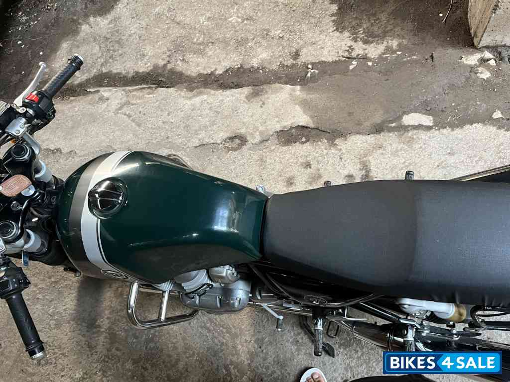 British Green Royal Enfield Continental GT 650