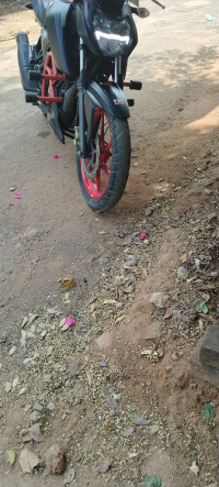 Matte Black TVS RTR 160 4V