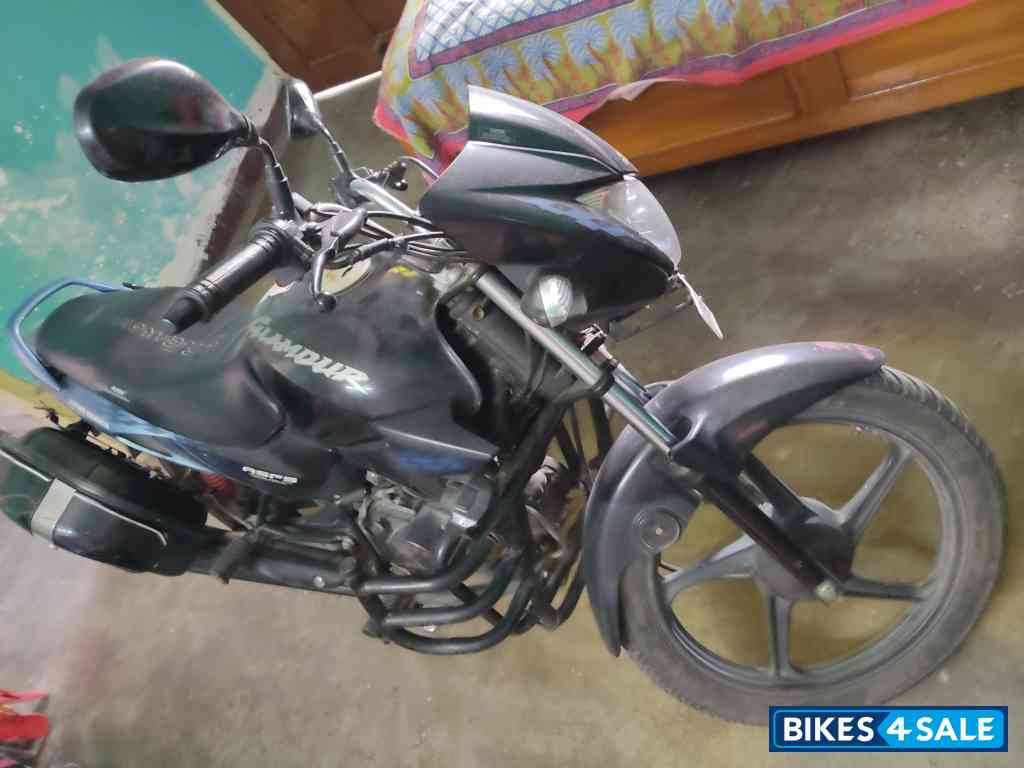 Blue Black Hero Glamour 125 Drum