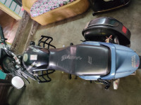 Blue Black Hero Glamour 125 Drum