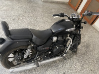 Matt Black Royal Enfield Meteor 350 Stellar