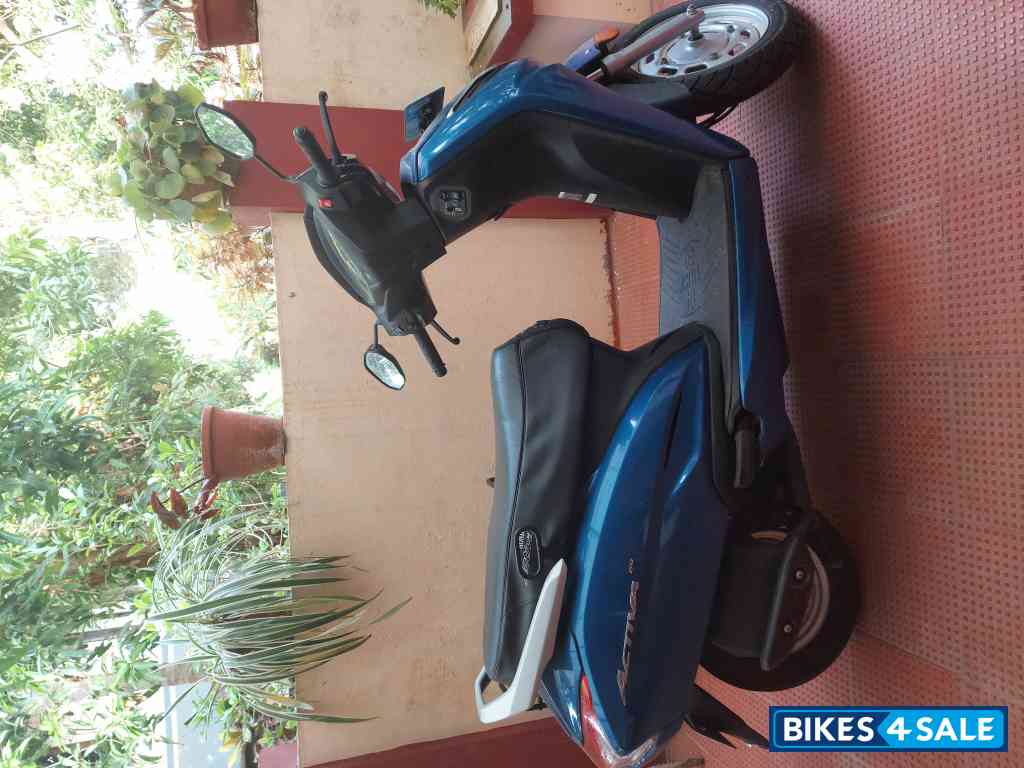 Falcon Blue Metallic Honda Activa 6G Dlx