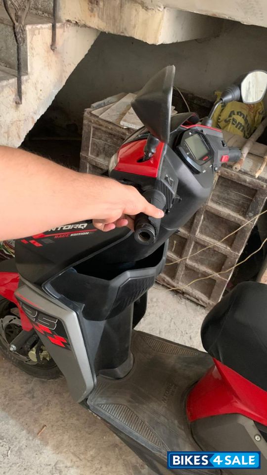 Red And Black TVS NTORQ 125 Race Edition BS6