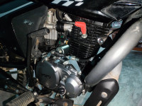 Black Silver Hero Glamour 125 Disc