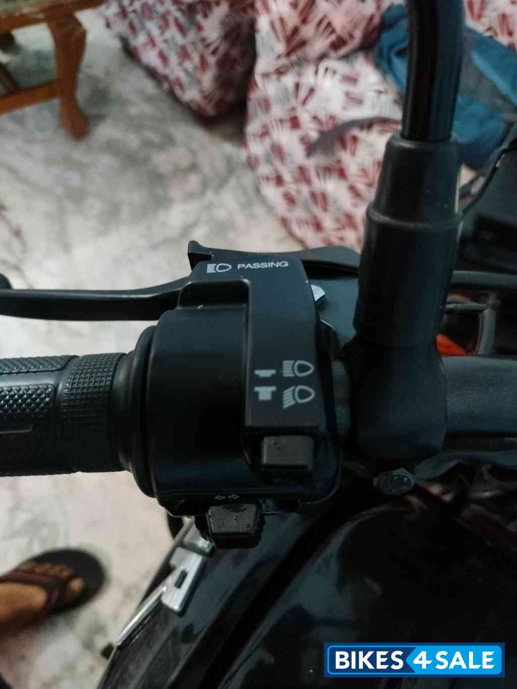 Black Silver Hero Glamour 125 Disc