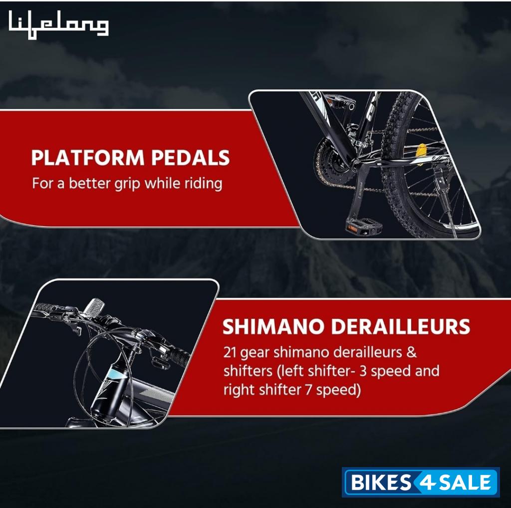 Bicycle  Lifelong MTB 27.5T Gear Cycle for Men and Women - 21 Speed Mountain