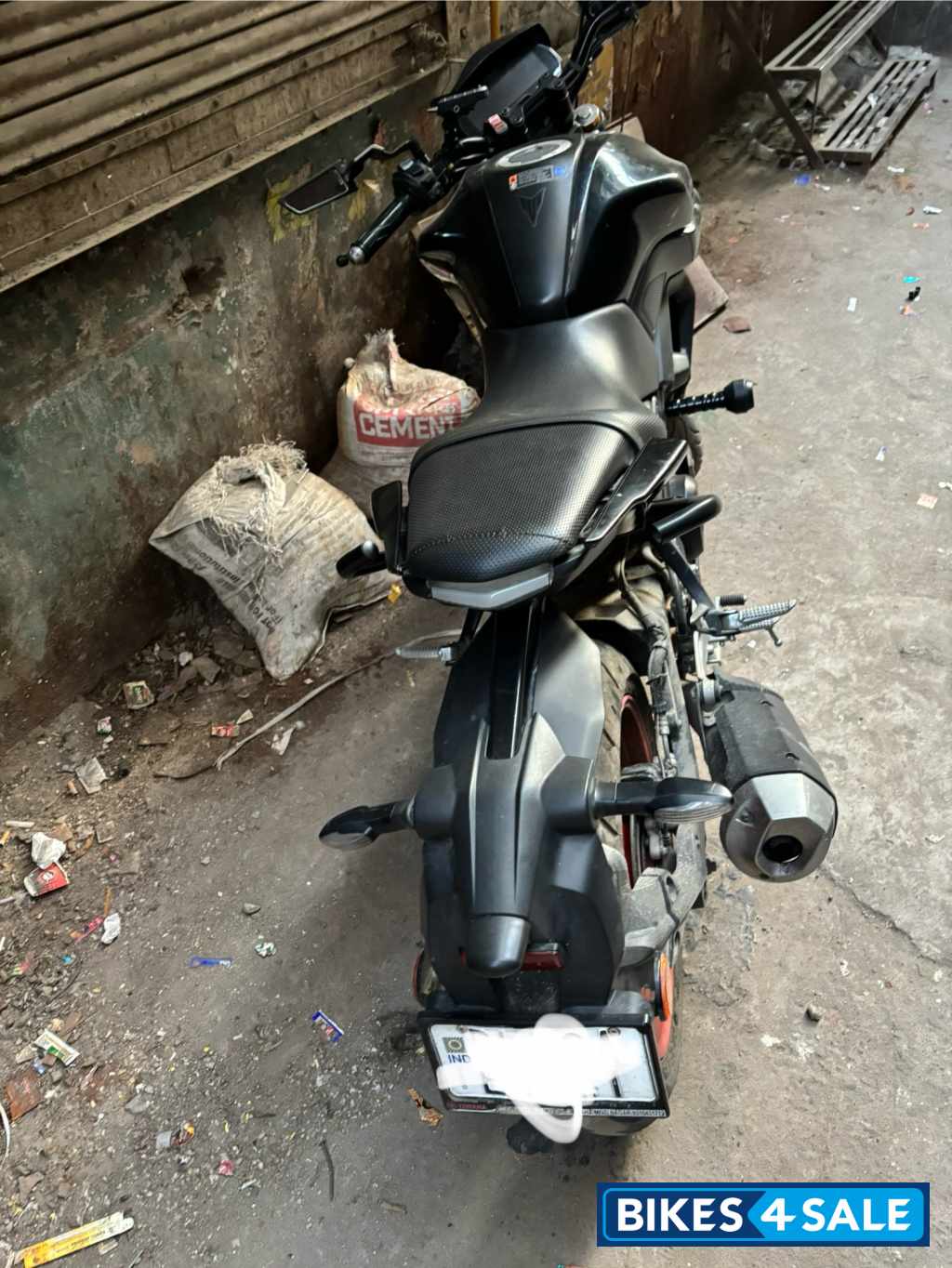 Black Yamaha MT-15 MotoGP Edition