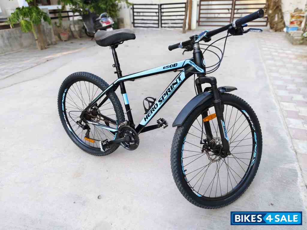 Blue And Black Bicycle Hero