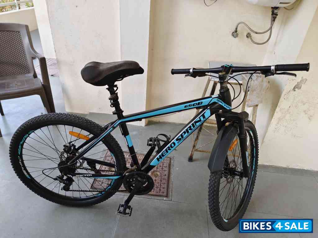 Blue And Black Bicycle Hero