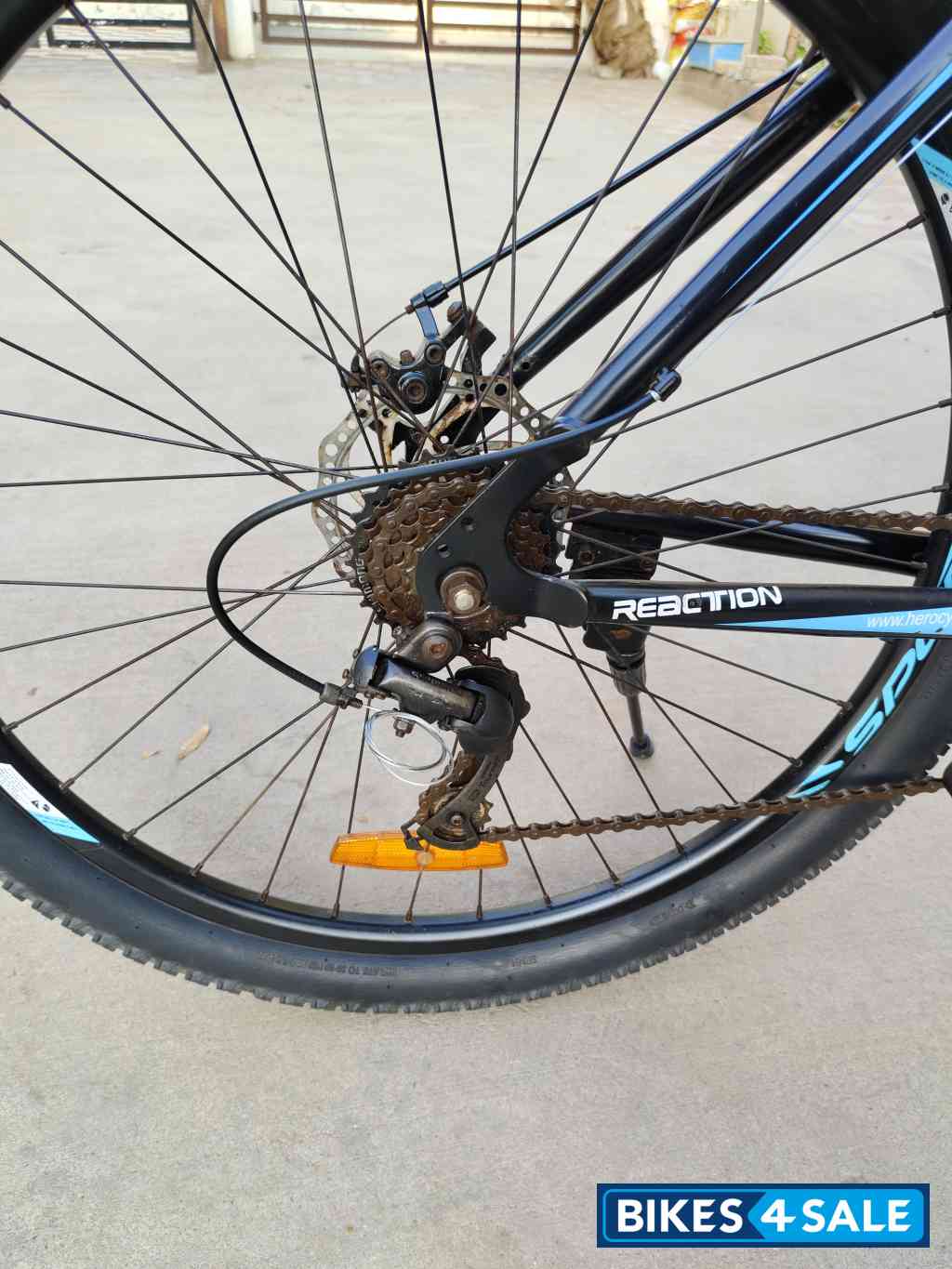 Blue And Black Bicycle Hero