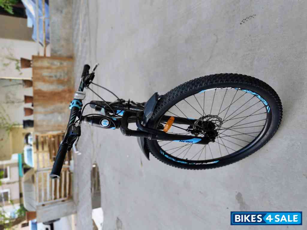 Blue And Black Bicycle Hero