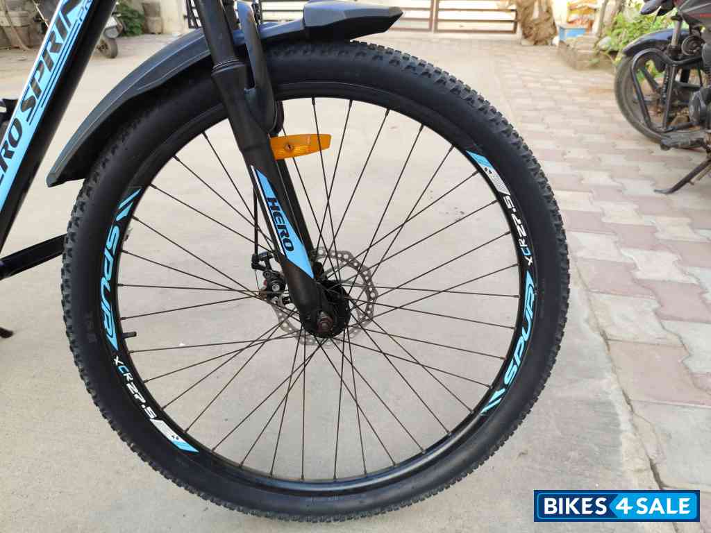 Blue And Black Bicycle Hero