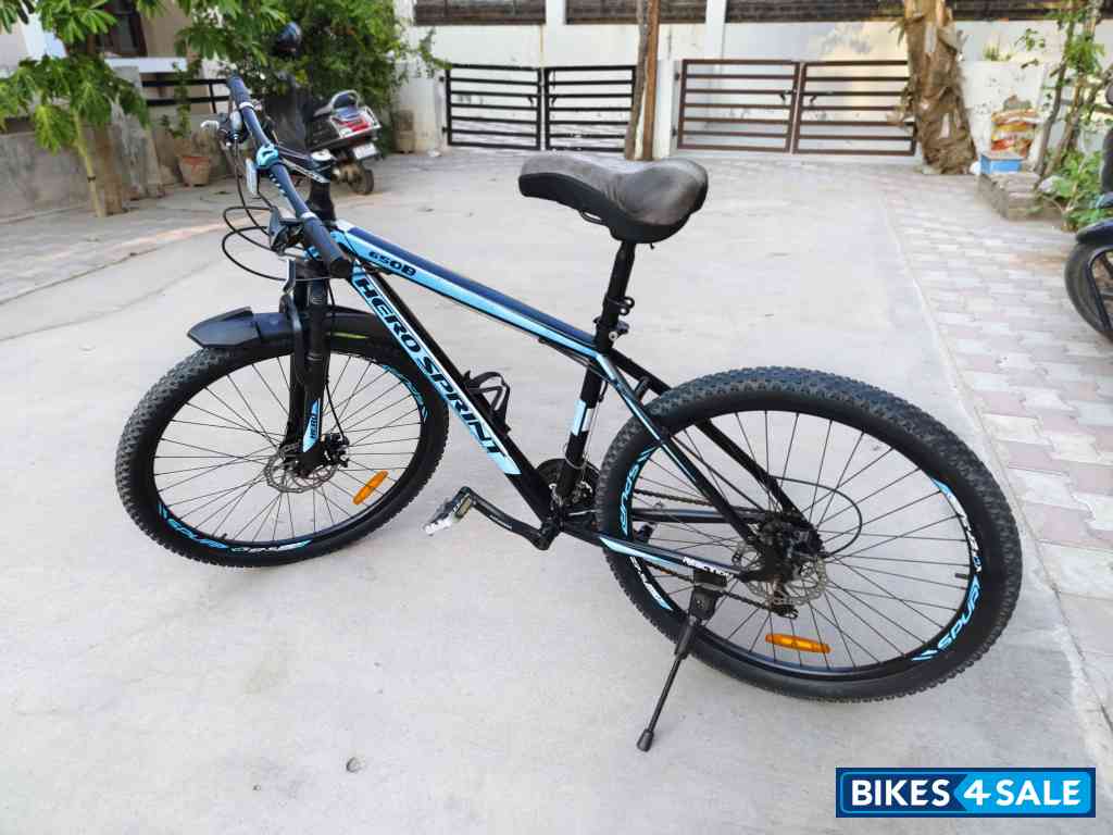 Blue And Black Bicycle Hero