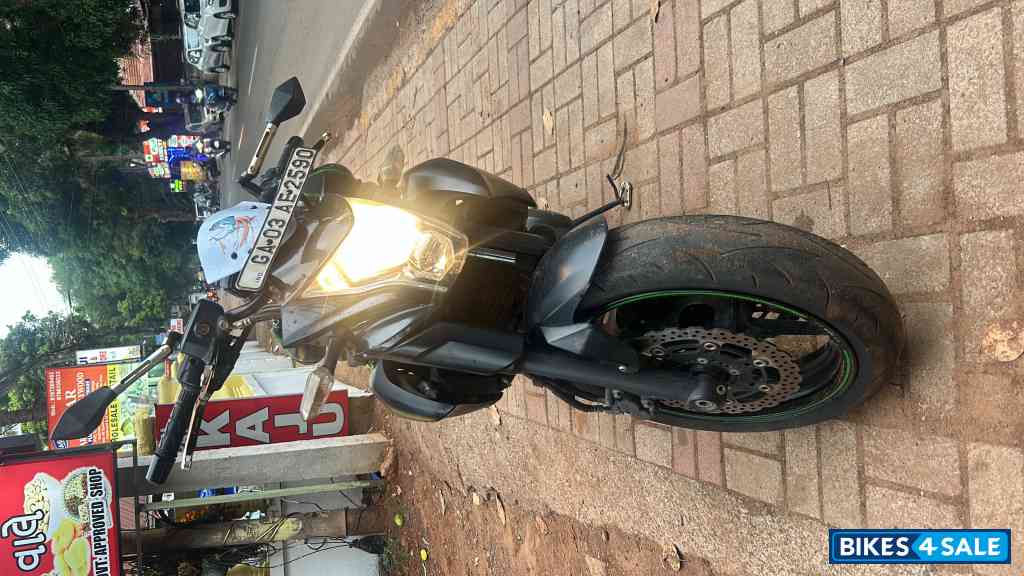 Black And Green Kawasaki Ninja 650ER 6N Black And Green Kawasaki Ninja 650ER 6N