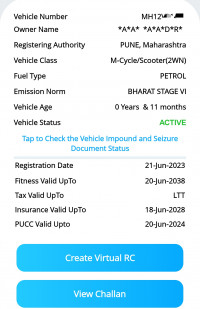 Orange TVS Jupiter 125